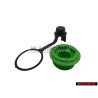 Original VW SET Gearbox Inspection Plug & Cap Green - Golf MK1/2/3 Cabriolet