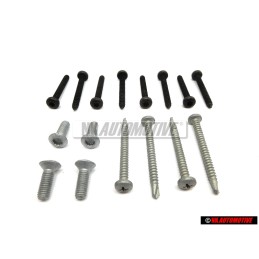 Original VW SET L&R of Bolts for Tailights, Indicators, Mirrors - Bus T3/T25