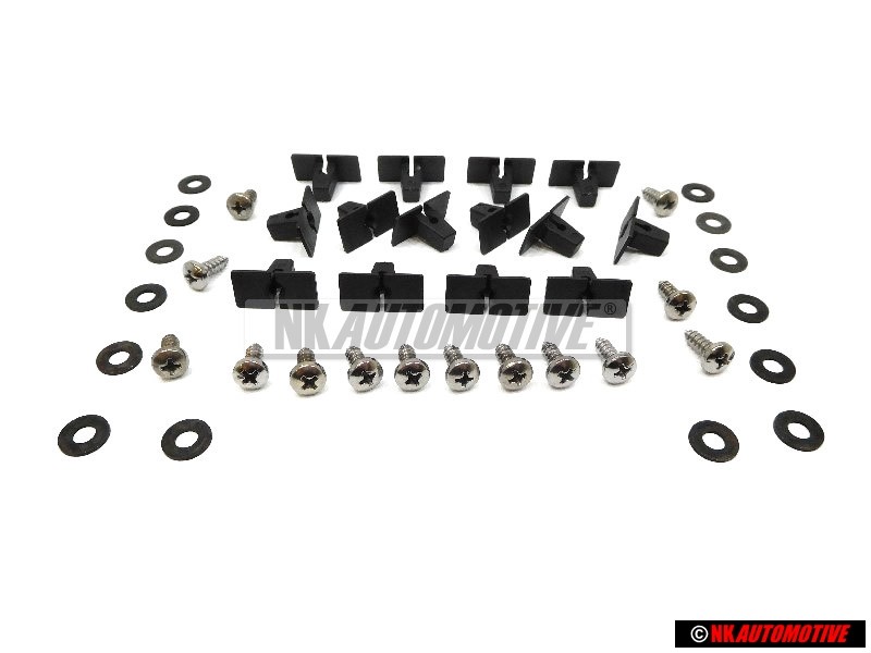 Original VW Repair KIT for Sill Panel Skirt Mounting - Golf MK3 Vento