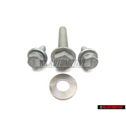 Original VW SET Rear Shock Damper Top Mount Bolts Washer - Golf MK6 Scirocco MK3