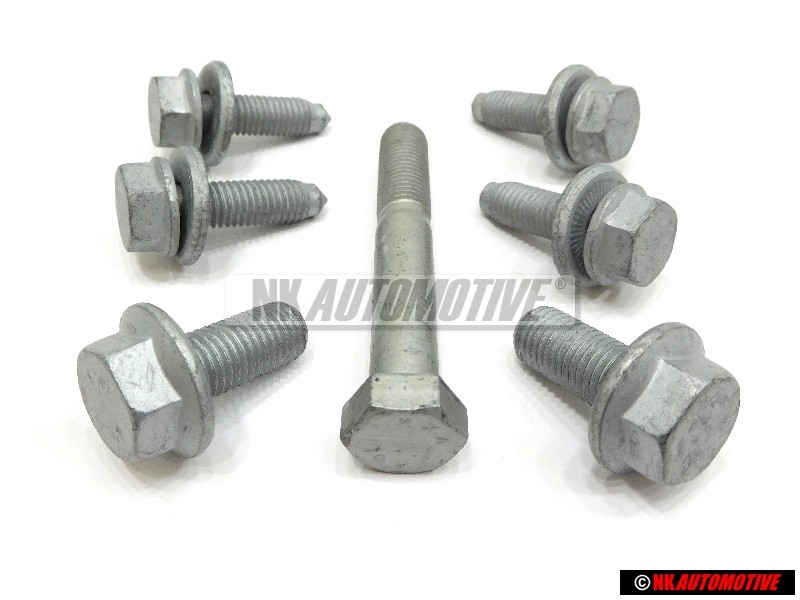 Original VW Repair KIT for Trailing Arm Axle Guide Bolts - Jetta Golf MK5/6