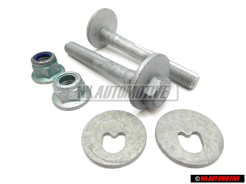 Original VW Repair KIT for Rear Suspension Eccentric Bolts Hardware - Golf MK7