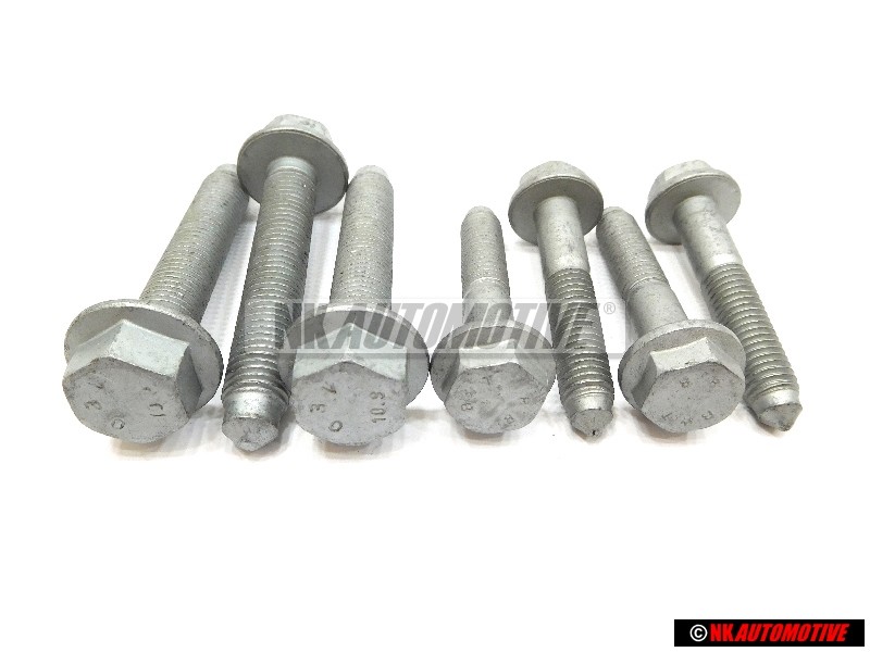 Original VW SET Left Gearbox Mount Bolts - Golf MK5/6 Jetta MK5 Scirocco MK3
