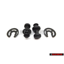 Original Audi Repair KIT for Parcel Shelf Retaining Strap 8L086779