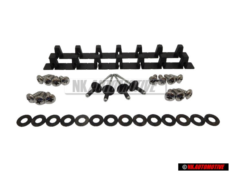 Original VW Repair KIT for Sill Panel Skirt Mounting v2 - Golf MK3 Vento