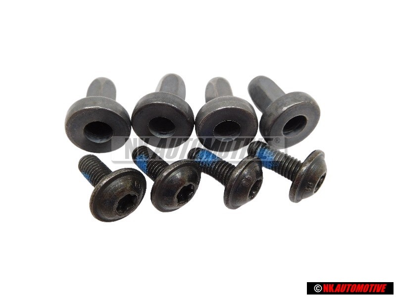 Original VW Repair KIT Bolts & Cap Nuts for P/N 1H6827577D - Golf MK3