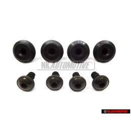 Original VW Repair KIT for Tailgate Molding 191827571E/1H6827577D
