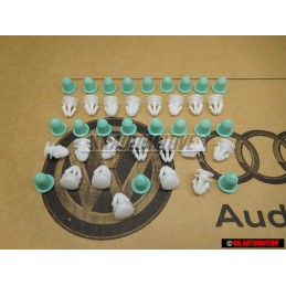 Original VW Repair KIT for Door Moldings Grommets Clips - Golf MK2/Jetta MK2