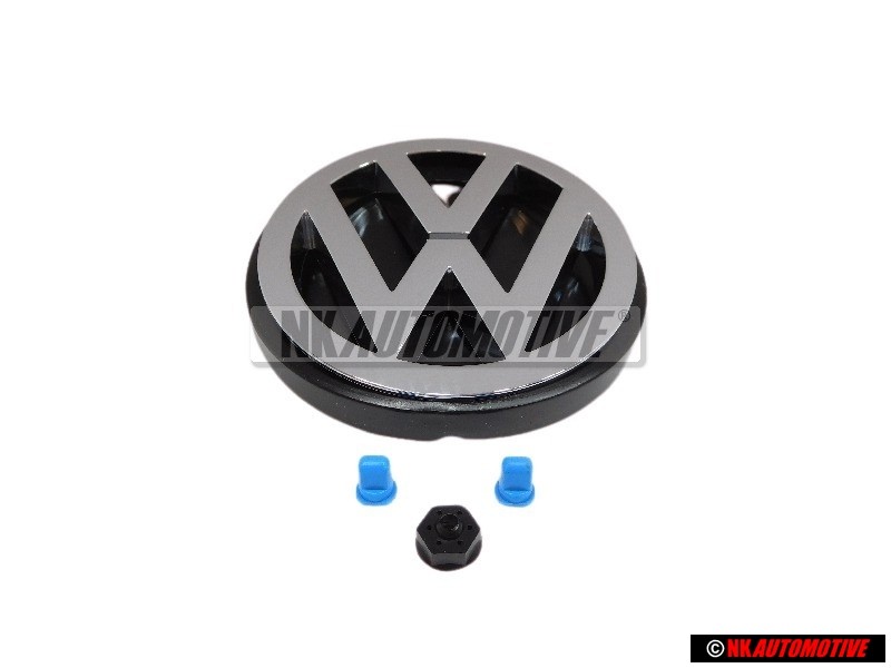 Original VW SET Rear Boot Badge Emblem+Washer+Grommets - Bus T3/T4