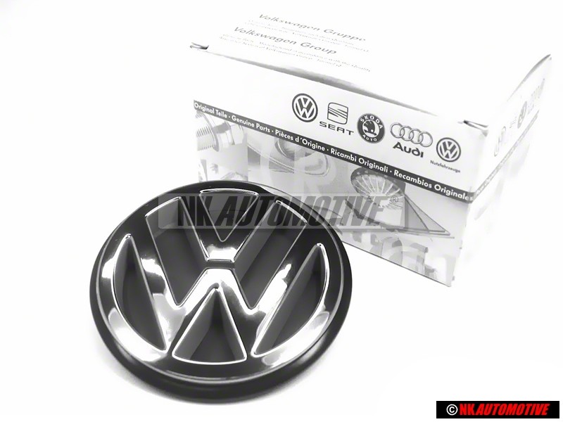 Original VW Rear Boot Badge Emblem Chrome - 357853601 WM7