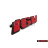 Original VW 16V Front Grill Badge Emblem Red - 535853679A QN5