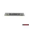 Original Audi QUATTRO Rear Boot Badge Emblem Chrome - 8D5853737F 2ZZ