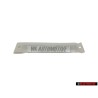 Original Audi QUATTRO Rear Boot Badge Emblem Chrome - 8D5853737F 2ZZ
