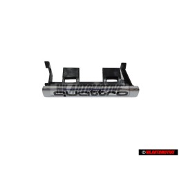Original Audi QUATTRO Front Grill Badge Emblem Chrome - 8L0853736B 2ZZ