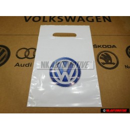 Original VW Carrier Bag White - 000087317E 084