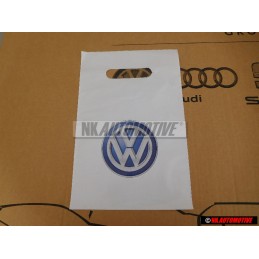 Original VW Carrier Bag White - 000087317E 084