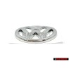 Original VW Rear Trunk Boot Badge Emblem Chrome - 1K8853630B 739