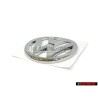 Original VW Rear Trunk Boot Badge Emblem Chrome - 1K8853630B 739