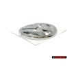 Original VW Rear Trunk Boot Badge Emblem Chrome - 1K8853630B 739