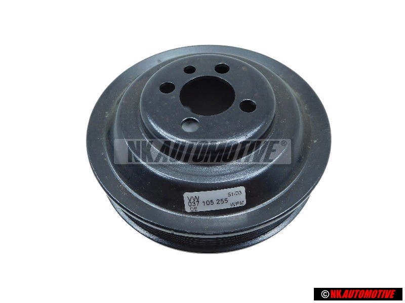 Original VW Poly V-Belt Pulley - 037105255