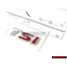 Original VW TSI Rear Badge Emblem Chrome Red - 5K0853675N GQF
