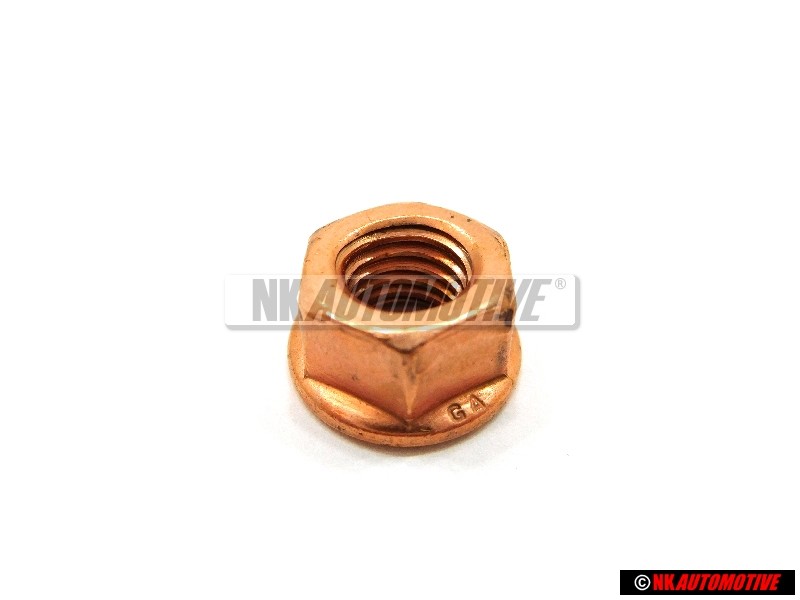Original VW Hexagon Collar Nut Self Locking - N 91130801