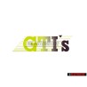 Original VW GTI Side STICKER - 191853427 BRA