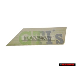 Original VW GTI Side STICKER - 191853427 BRA