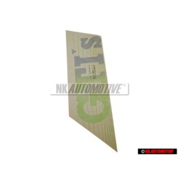 Original VW GTI Side STICKER - 191853427 BRA