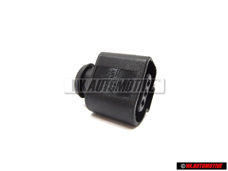 Original VW Flat Contact Housing With Contact Locking Mechanism - 3D0973703