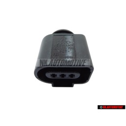 Original VW Flat Contact Housing With Contact Locking Mechanism - 3D0973703