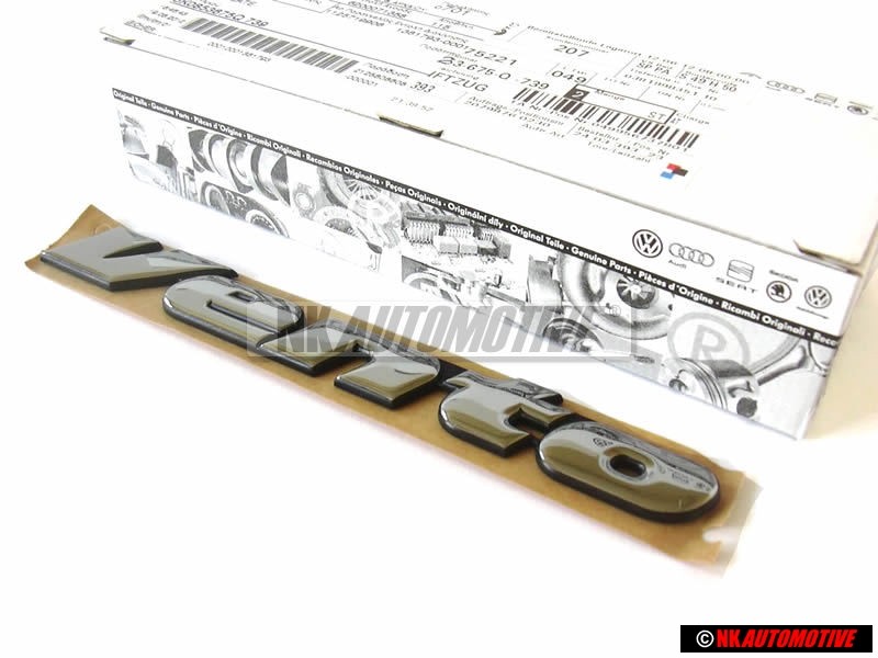 Original VW VENTO Rear Trunk Boot Badge Emblem Chrome - 1H5853687R Z10