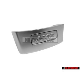 Original VW R32 Steering Wheel Badge Emblem Aluminium - 1K0419685S 3Q7