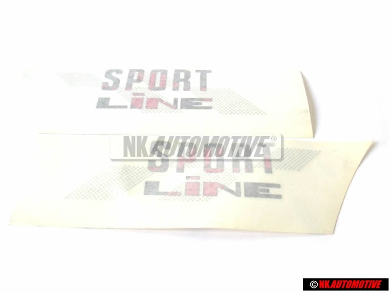 Original VW SPORT LINE Decal For Vehicles Left - 155853901D BYP