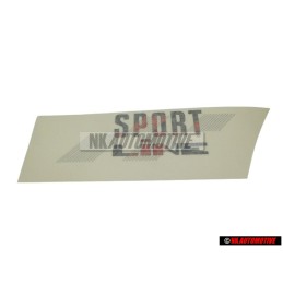 Original VW SPORT LINE Decal For Vehicles Left - 155853901D BYP