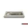 Original VW Keyfob Silver Black - 000087010H YPN