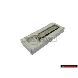 Original VW Keyfob Silver Black - 000087010H YPN