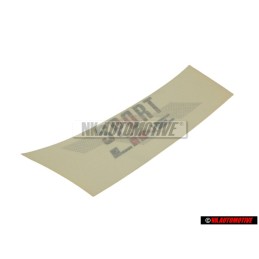 Original VW SPORT LINE Decal Red Vehicles Right - 155853902C BYP