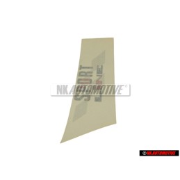 Original VW SPORT LINE Decal Red Vehicles Right - 155853902C BYP
