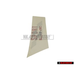 Original VW SPORT LINE Decal Black Vehicles Right - 155853902C BYQ
