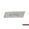 Original VW SPORT LINE Decal Black Vehicles Right - 155853902C BYQ