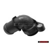 Original VW Radiator Top Coolant Hose Flange Elbow G60 VR6 - 535121647