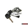 Original VW Lock Cylinder With Keys And Housing - 1J6827297G