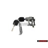 Original VW Lock Cylinder With Keys And Housing - 1J6827297G