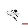 Original VW Holding Strap Satin Black - 1K8863447 9B9