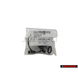 Original VW Holding Strap Satin Black - 1K8863447 9B9