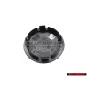 Original VW Hub Cap Black Anthracite Metallic - 7L6601149 RVC