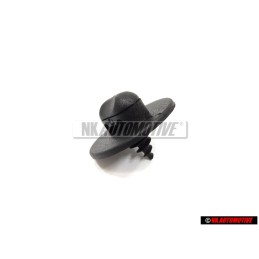 Original VW Knob For Floor Cover Satin Black - 3D0864851 01C