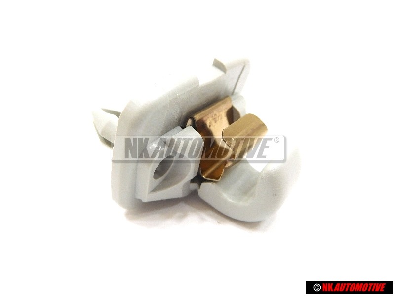 Original Audi Retainer For Sun Visor Star Silver - 8U0857562A Z62