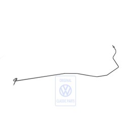 Original VW Brake Pipe From Hydraulics To Brake Hose - 1J1614724Q